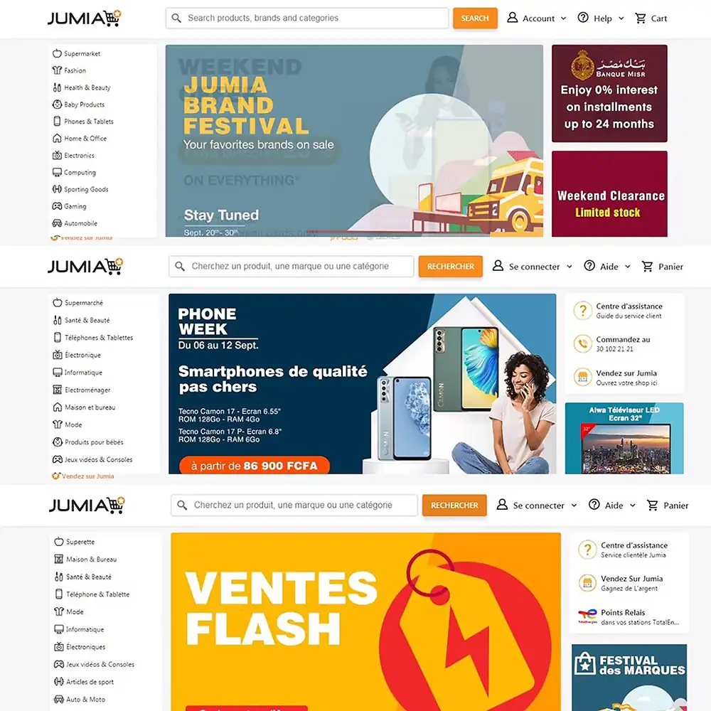 jumia multilingual website example
