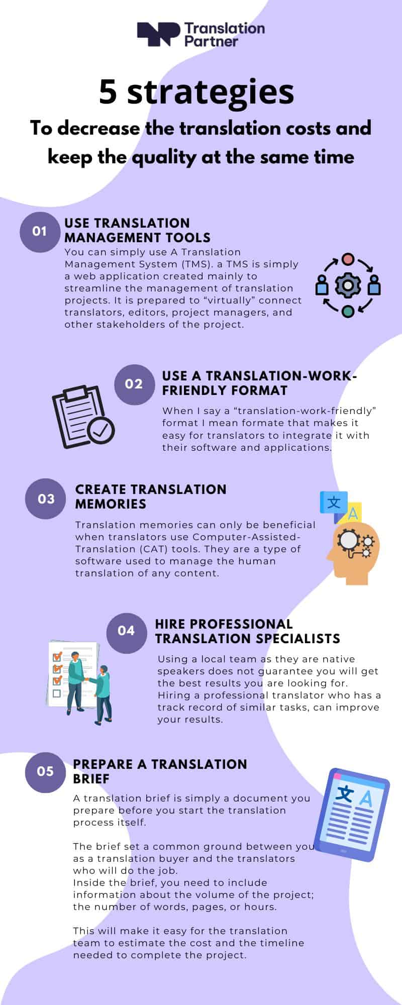 5 strategies you can use to decrease the translation costs and keep the quality at the same time
