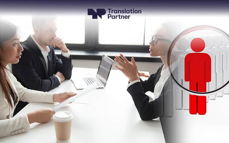 translationpartner focuses on selecting our qualified translators