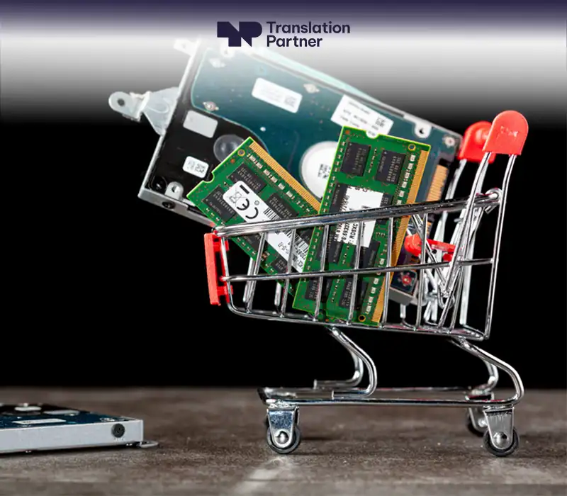 Consumer electronics translation services with Translation Partner for global product content