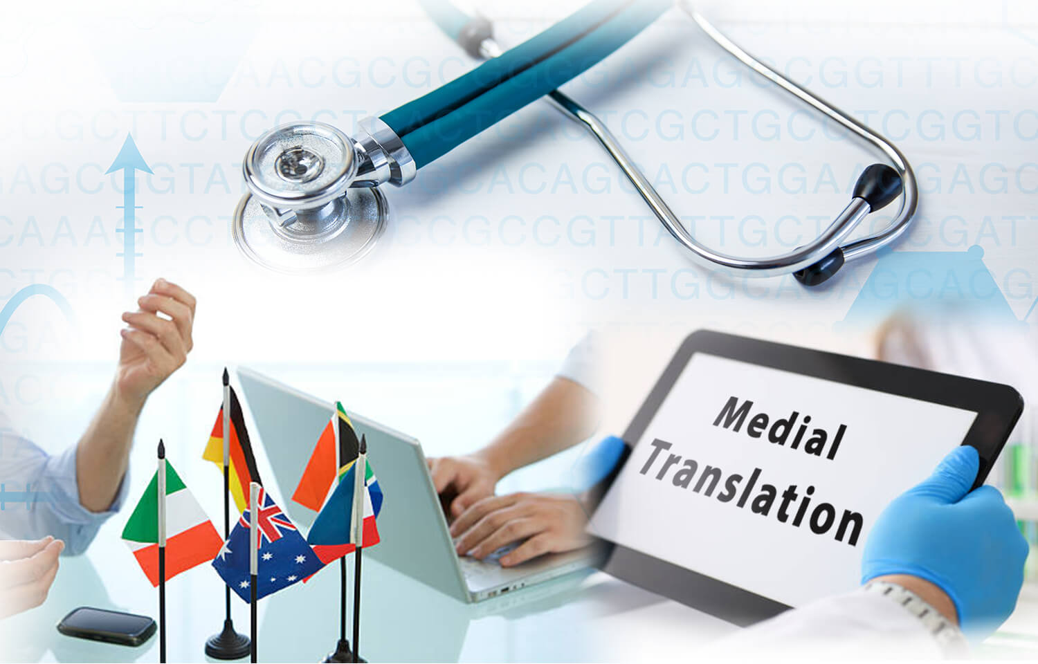 What are the types of Medical translations and interpretation services?